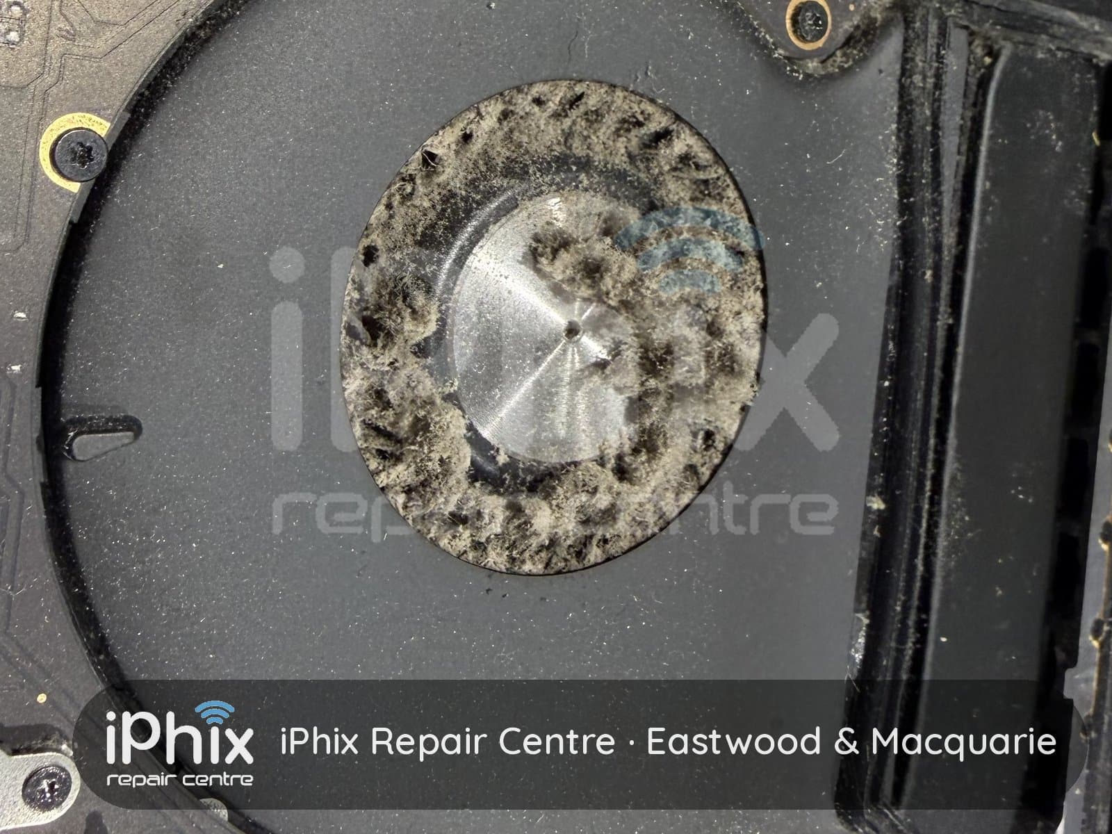 MacBook Pro 13" (M1, 2020) fan clean & thermal paste at iPhix Repair Centre — Eastwood & Macquarie Centre, Sydney